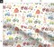 Spring Farm Duck Easter Gender Neutral Custom Printed Fabric by Spoonflower Various Fabrics by the Yard or Fat Quarter
